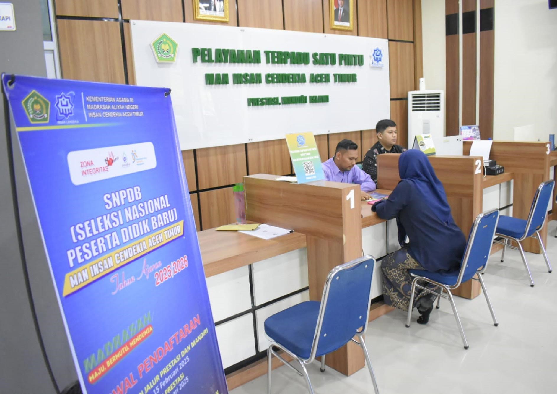 PTSP MAN IC Aceh Timur Resmi Buka Layanan Pendaftaran SNPDB Tahun Pelajaran 2025/2026