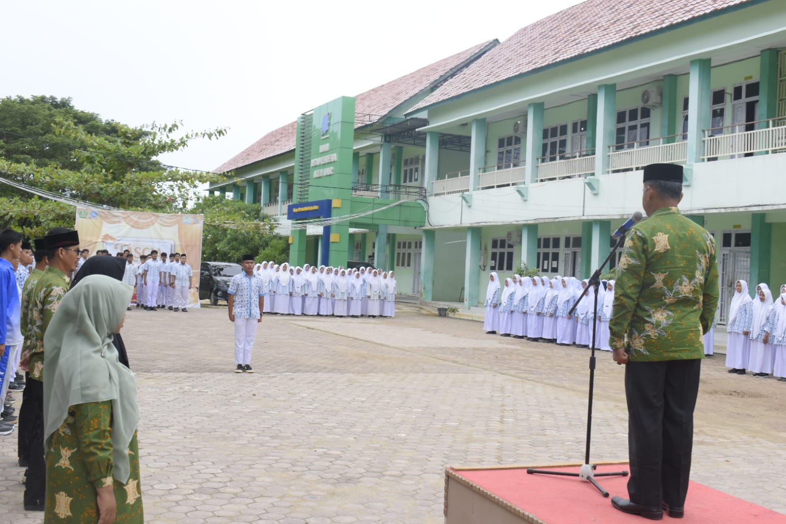 Apel Bersama Kakankemenag Aceh Timur Jadi Momentum Apresiasi Prestasi Siswa MAN IC Aceh Timur 