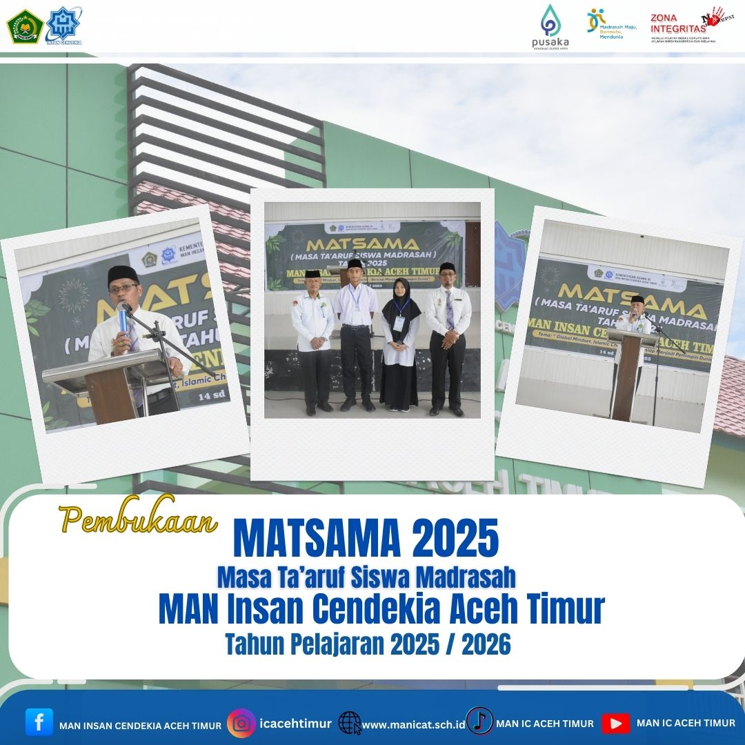 Kakan Kemenag Aceh Timur Resmi Buka MATSAMA 2025 di MAN IC Aceh Timur
