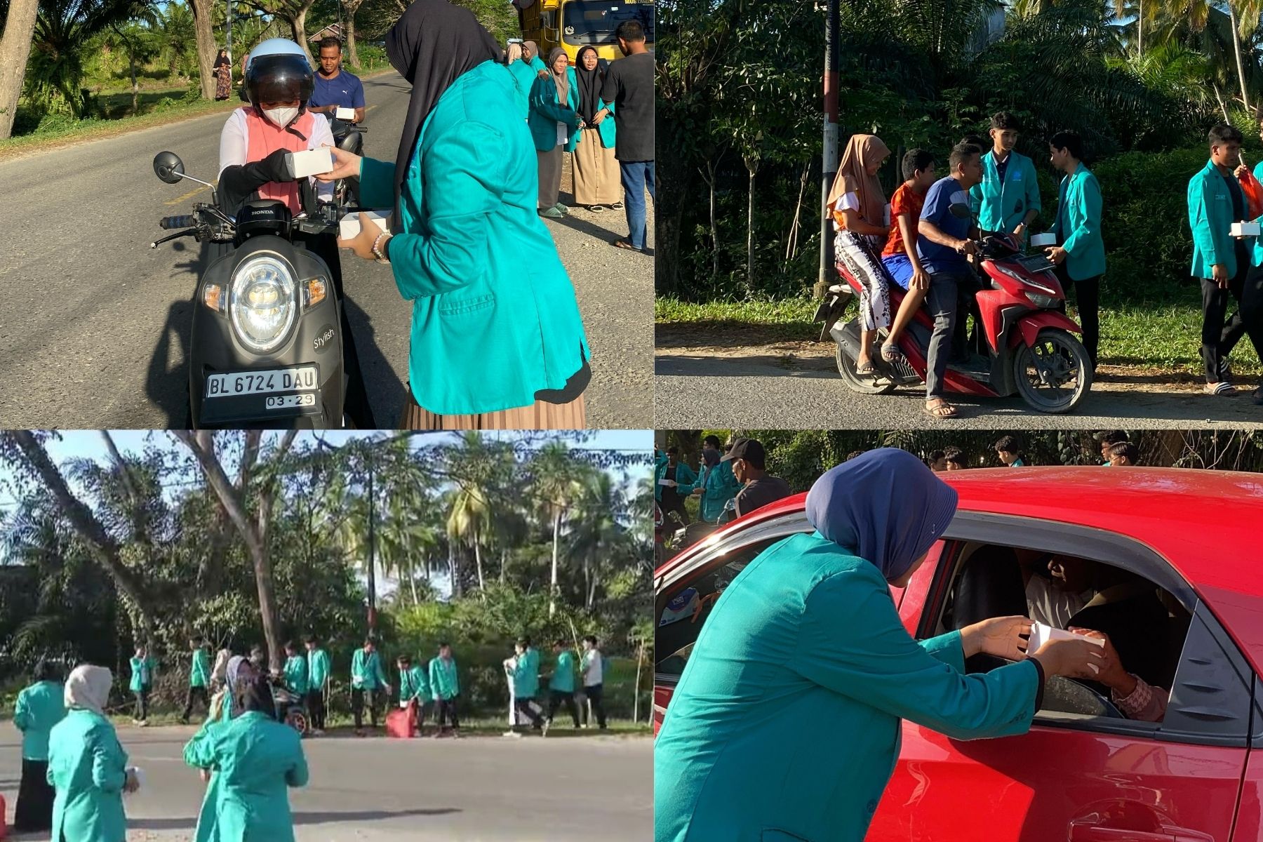 Ramadhan Penuh Berkah OSIM  MAN IC Aceh Timur Berbagi Takjil