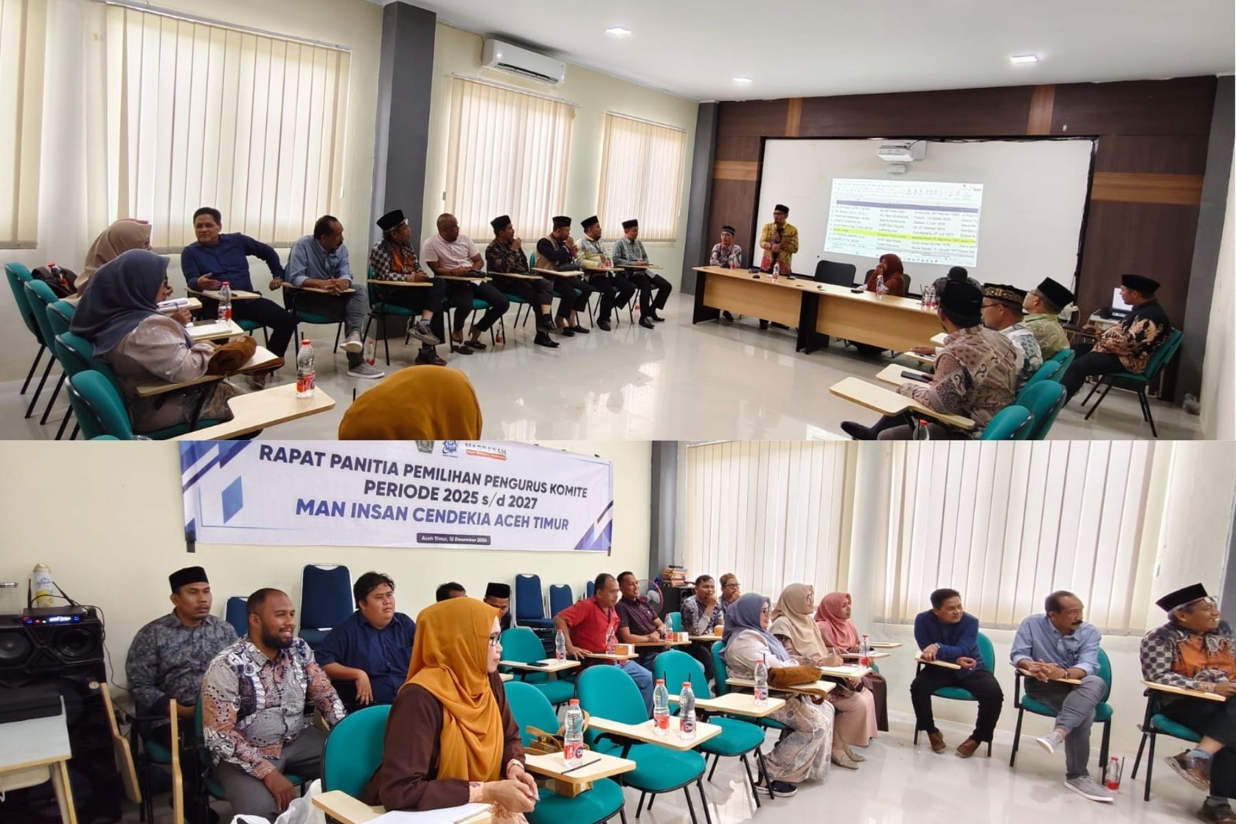 Rapat Pemilihan Pengurus Komite MAN IC Aceh Timur Periode 2025–2027 Berlangsung Sukses