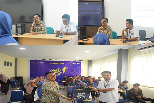 KPP Pratama Langsa Gelar Seminar Pajak Bertutur 2023 Kepada Siswa /I MAN IC Aceh Timur