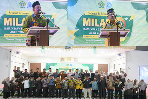 MAN IC Aceh Timur Memperingati MILAD Ke – 8 Tahun Bertema ‘’ Sewindu Menapaki Prestasi di Bumi Serambi Mekah ‘’