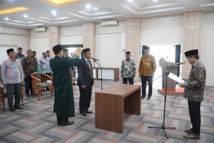 Direktur GTK Madrasah Lantik Zulkarnain Sebagai Kepala MAN IC Aceh Timur