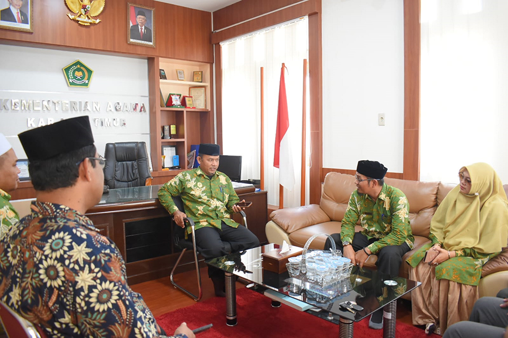 Kepala MAN IC Aceh Timur dan Kakan Kemenag Aceh Timur Bahas Langkah-Langkah Peningkatan Mutu Pendidikan 